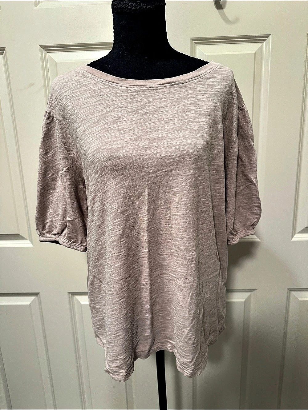 Dylan Beige Textured Tunic